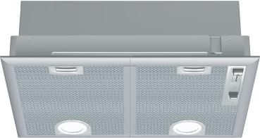 Neff D5655X1 - N 30, Lüfterbaustein, 53 cm, Silbermetallic